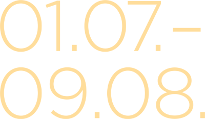 01.07.2020 - 09.08.2020