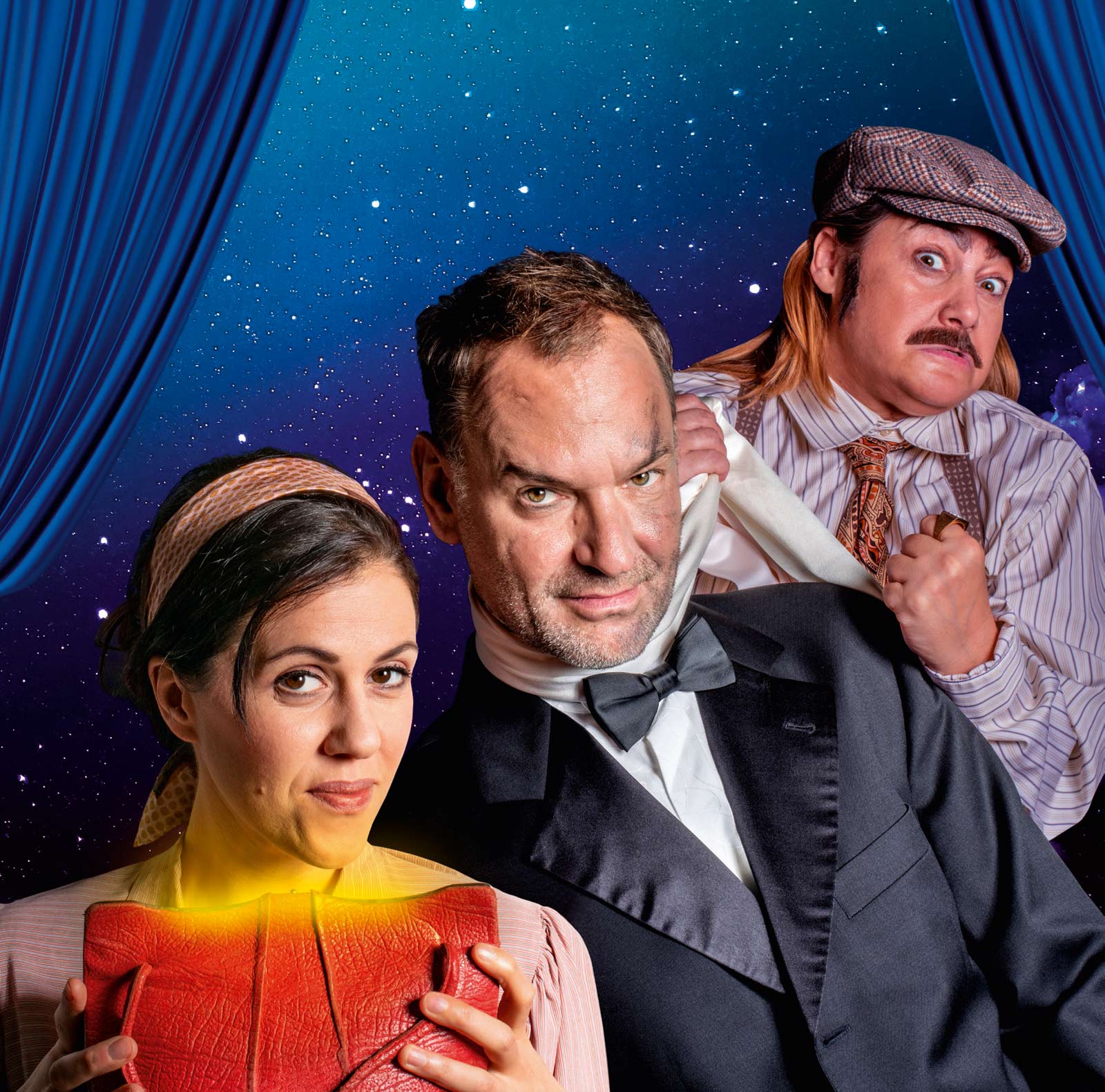 Theatersommer 2020 mit Christian Dolezal, Tania Golden, Daniela Golpaschin, Boris Popovic, Ernst Kurt Weigel, u.a.